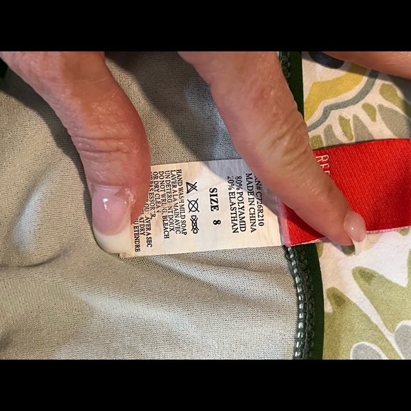 Red Carter String Bikini - Picture 4 of 6